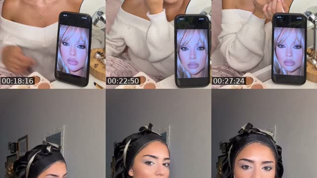 TikTok live: ￼💄 😝✨🫶🏼 Baddie Look?? by @godiaxenia