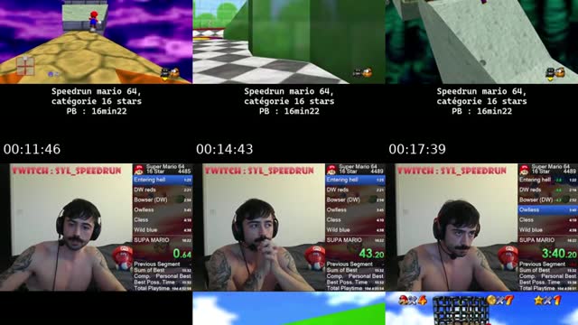 Mario 64 Speedrun ! - @docteur_sylv