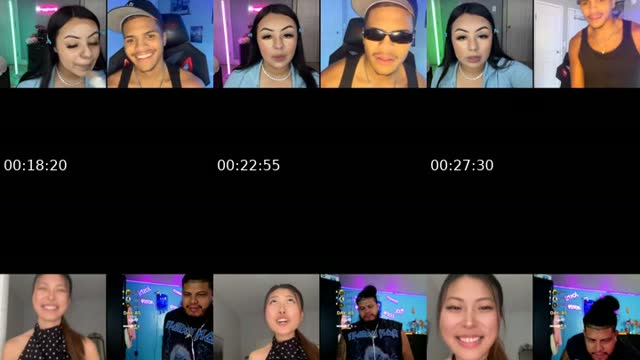 TikTok live: Good morning pineapple by @echen0206