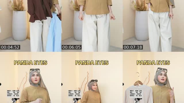 TikTok live: DESIGN TREND BARU MASUK !!! by @pandaeyesofficialstore