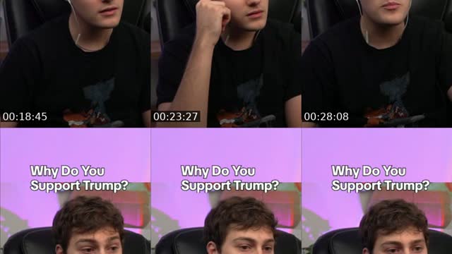 TikTok live: debating MAGA by @parkergetajob