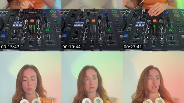 TikTok live: dj set by @jessikrugler