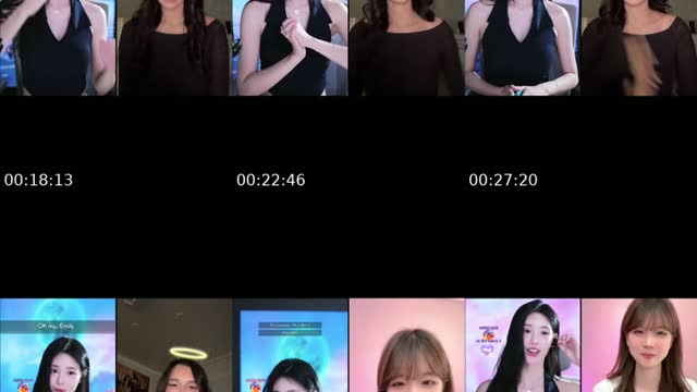 South Korea TikTok live: 조용하고 편안한 타미미에요~ be my family🐰🩵 by @tamimi_05