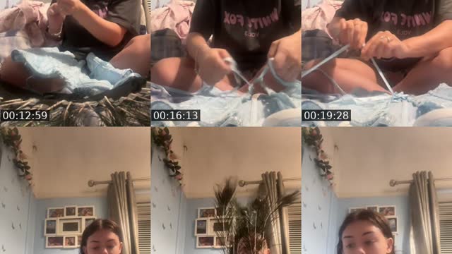 TikTok live: grwm by @thescouseprinny