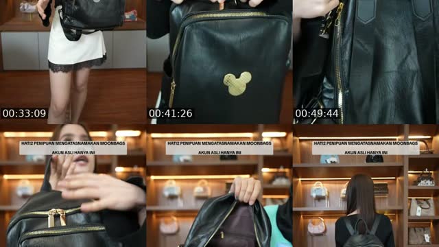 TikTok live: TAS RANSEL BEST SELLER !  ! by @moonbags_live