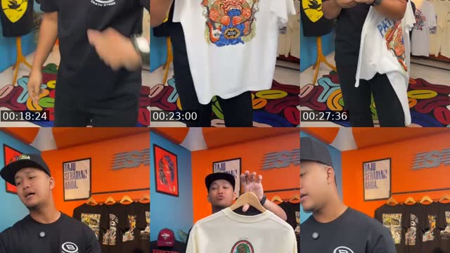 TikTok live: BELI 4 FREE TOPI HARD ROCK by @bsaoutlet1