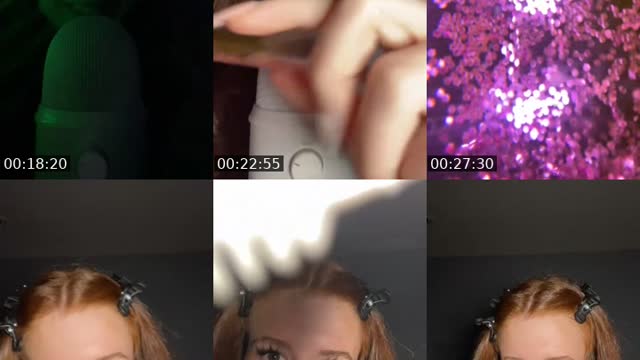 TikTok live: ASMR by @gingerb_asmr