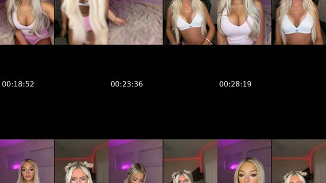 TikTok live: get in here cuties 😉💞 by @isabellasimota