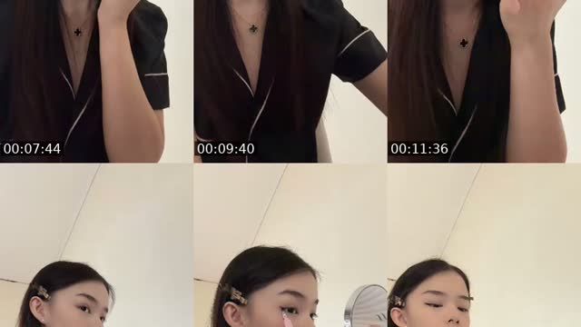 TikTok live: quick grwm by @chloeabigaillllll