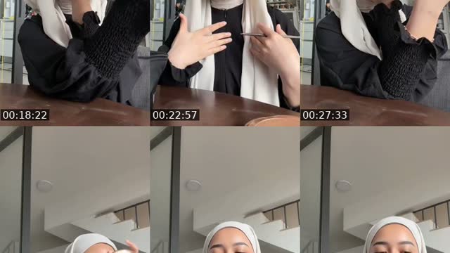 TikTok live: Teman makeup by @nesslow_