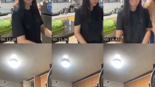 TikTok live: Mukbang? by @alianaaaaah