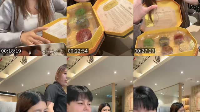 TikTok live: Moon Cake 🥮✨ by @holiday.pastry