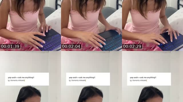 @mariamikaela888 TikTok live