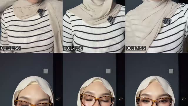 TikTok live: Tudung by @haiireenn