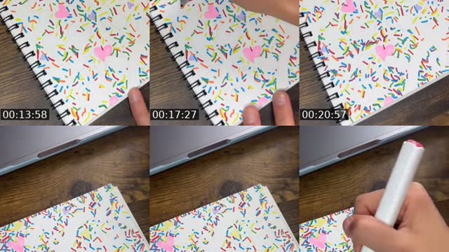 TikTok live: Drawing with Grace! by @grace_cerveny