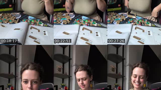 TikTok live: New LEGO build! by @notnorthernfoxx