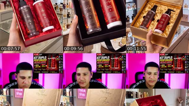 TikTok live: KIT BODY SPLASH+BODY CREAM by @dailyjumartins