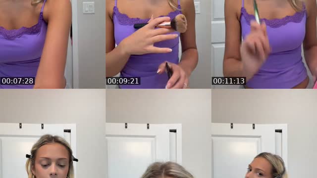 TikTok live: ASMR - working (medspa) by @lilblondeocean