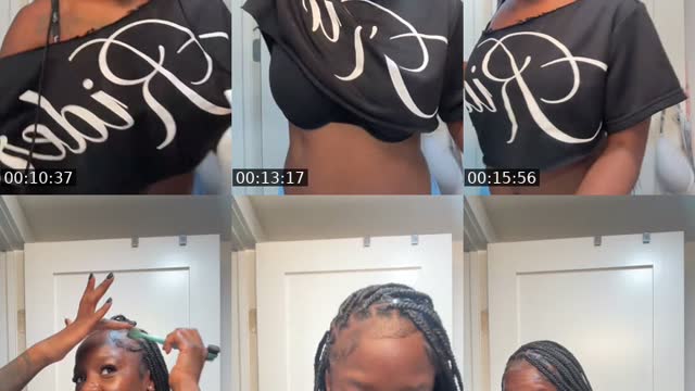 TikTok live: GRwm by @micaaaspamm