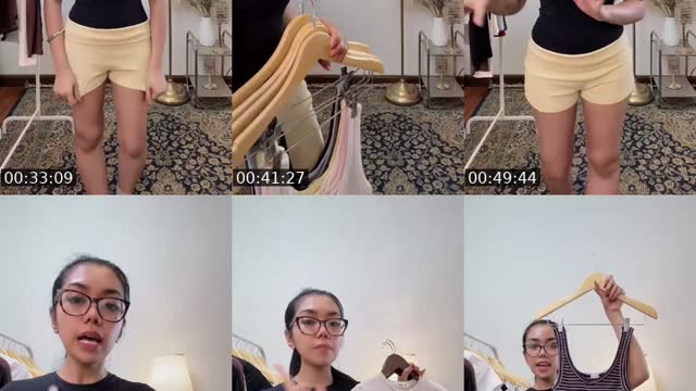 TikTok live: produk baruu🩵✨ by @quietbasic