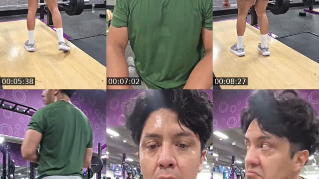 TikTok live: Gym Day!!!! by @curiousjorge94
