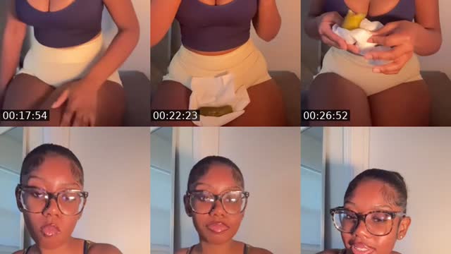 TikTok live: Gallery fill for birthday week💓 by @aaliyaahhmonett