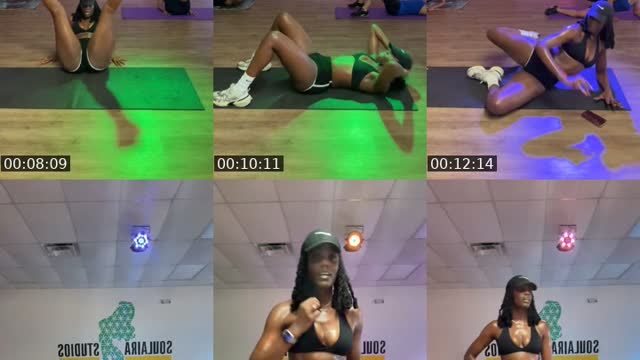 TikTok live: TWERK TABATA 🍑 by @twerktabata