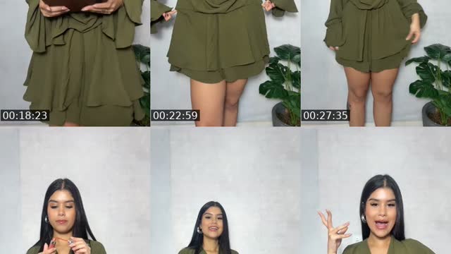 TikTok live: Oi divas by @deborafashionofc