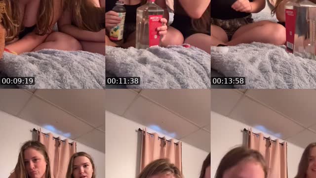 TikTok live: gettin ready for the day😛 by @lizziehunter928