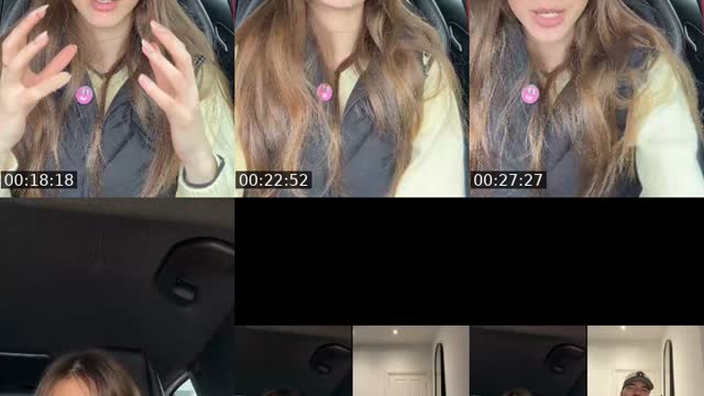 TikTok live: Chilling in tha cah come say hi by @calliaxd