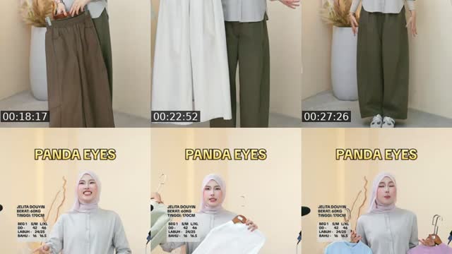 TikTok live: DESIGN TREND BARU MASUK !!! by @pandaeyesofficialstore
