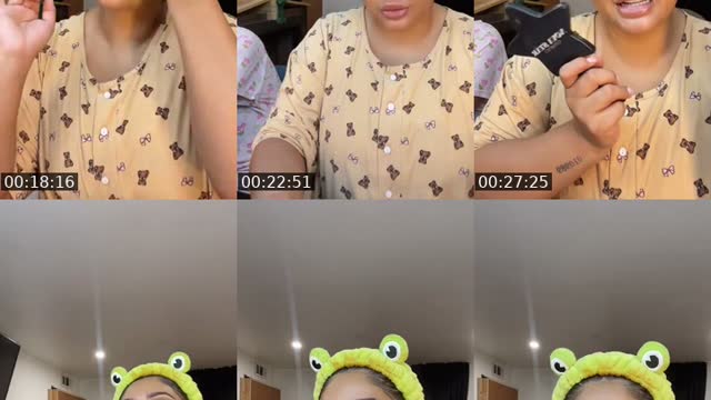 TikTok live: grwm by @nova__nobu