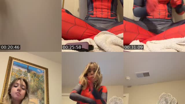 TikTok live: spidey? by @serenitysgone