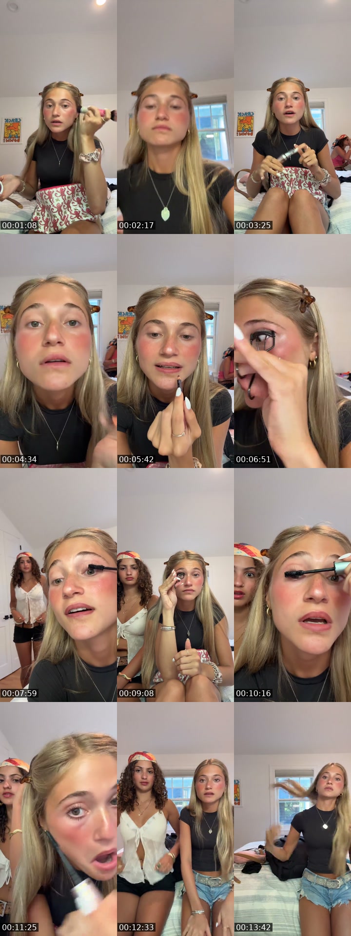 TikTok live: grwm by @allegrasgrwm
