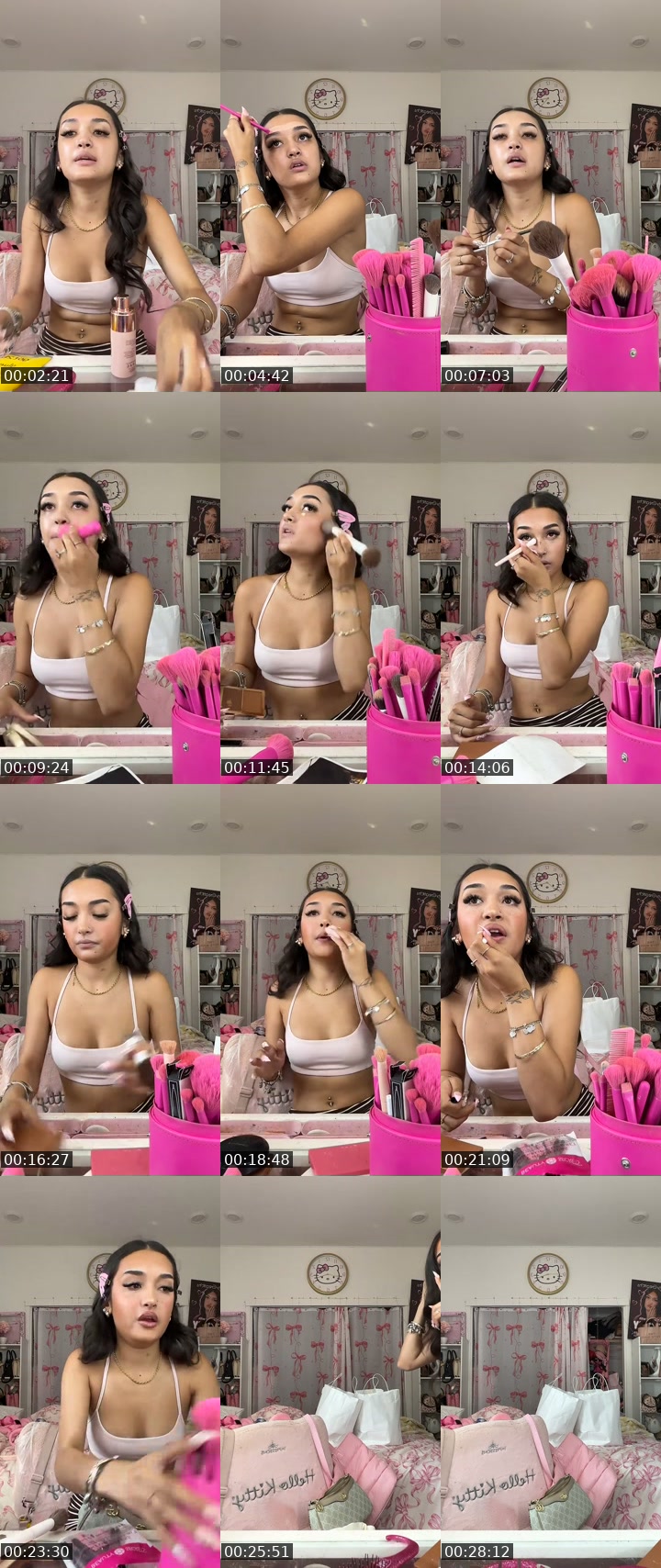 TikTok live: Grwm by @baabytrinity