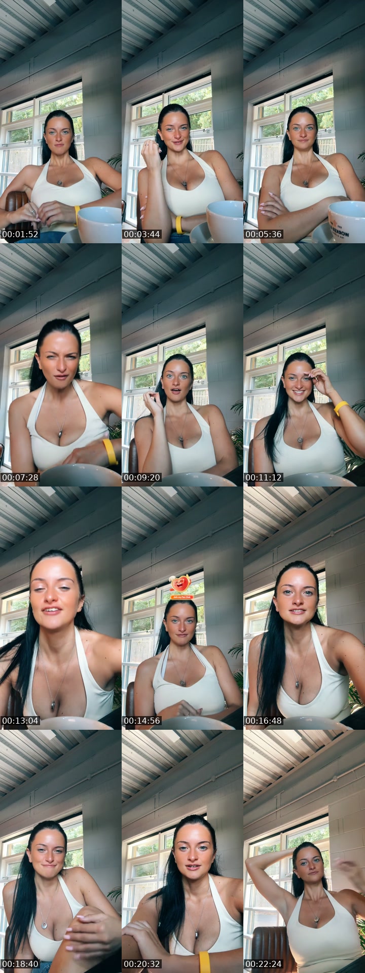 TikTok live: Coffee morning 🤍 by @sophiegilly94