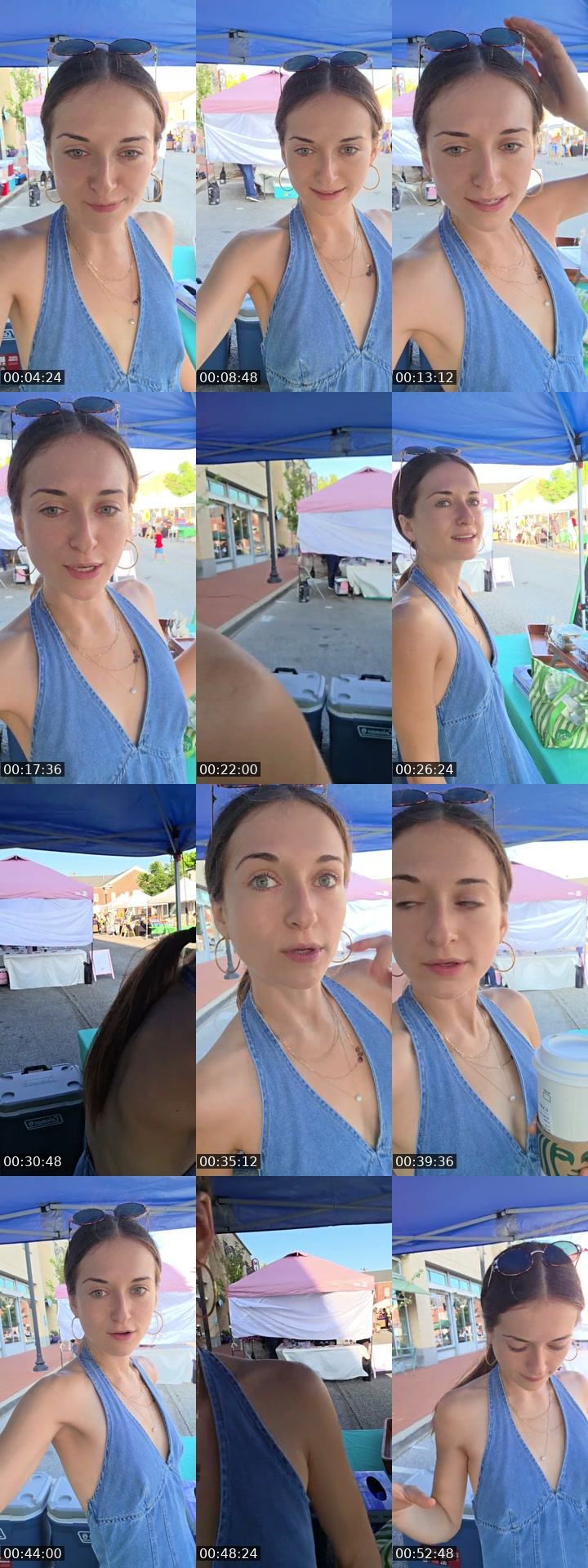 TikTok live: Bentonville AR Farmers Market by @gabbymitchneck