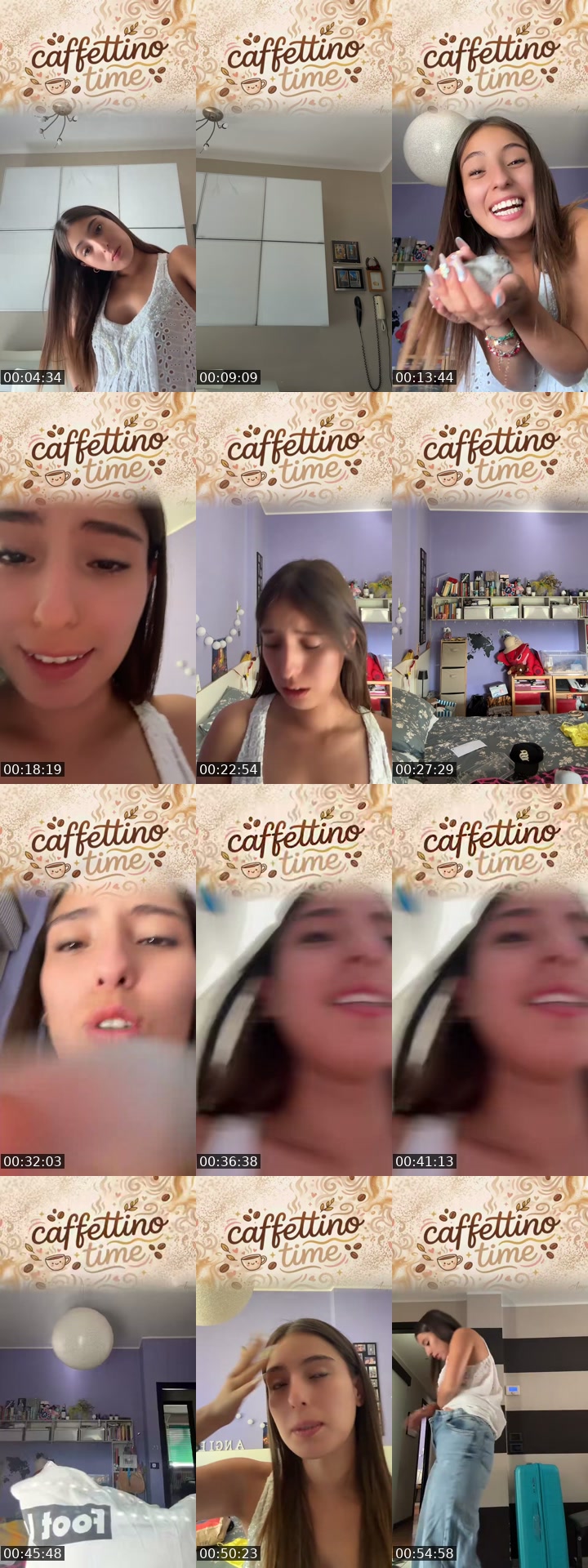 TikTok live: Caffettino time🎀☕️ by @angelinavasquesss