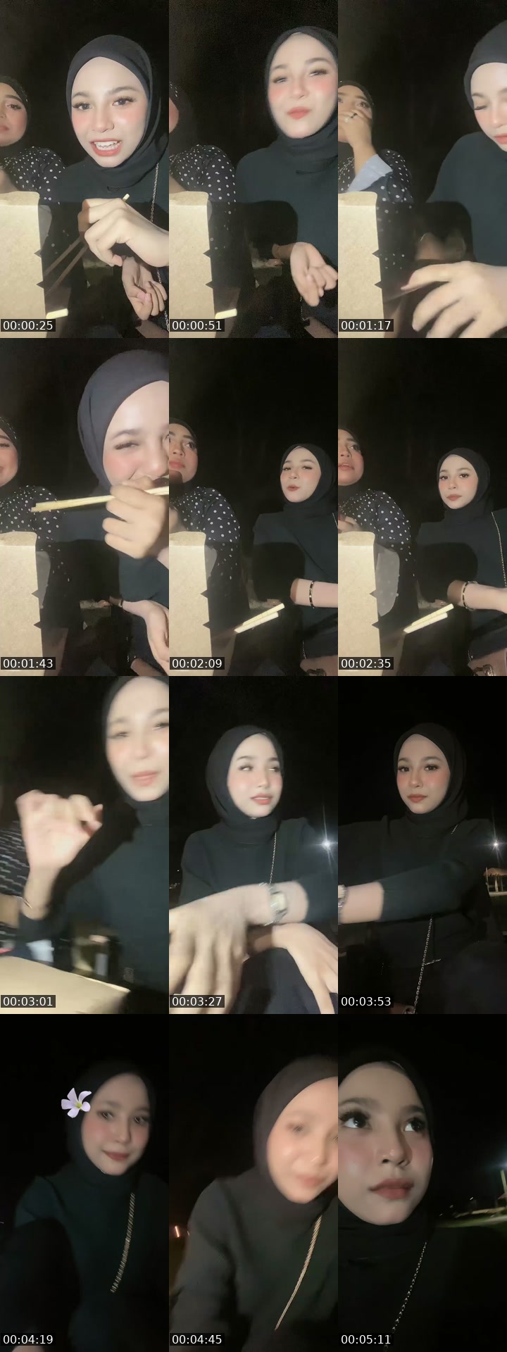 TikTok live: teman makan by @niamaneshh