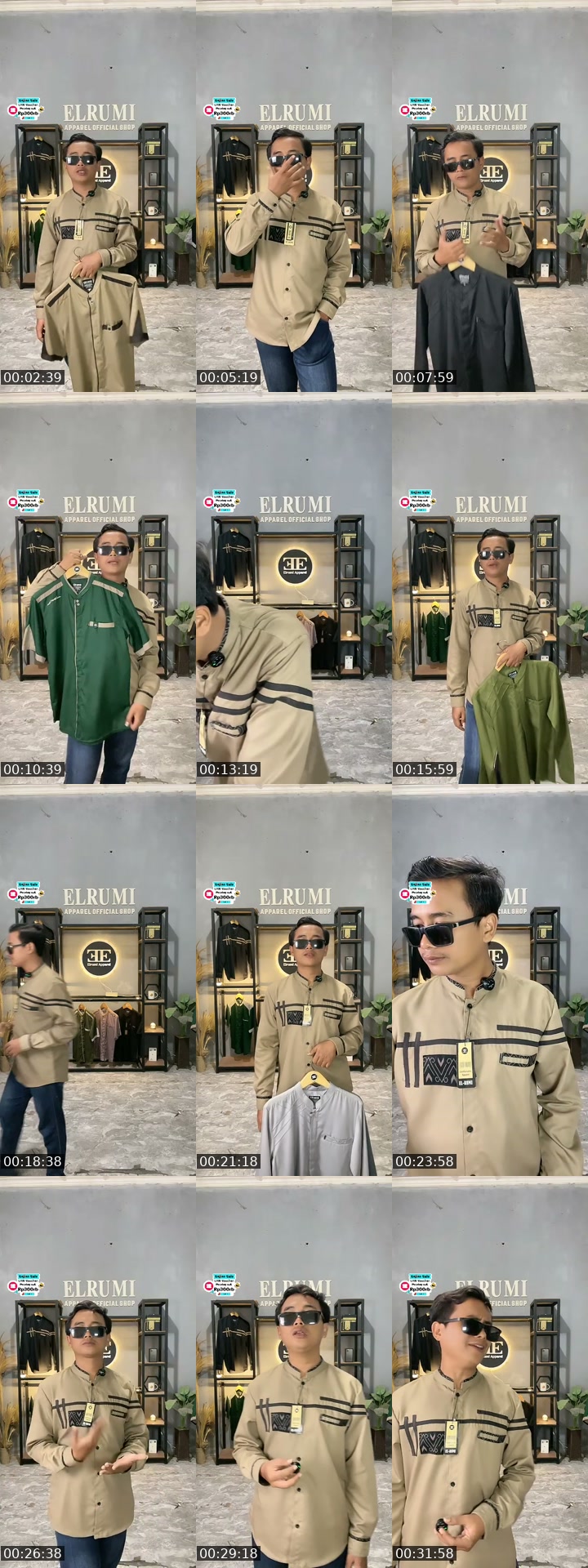 TikTok live: Promo Gajian Sale by @elrumi_apparel_official