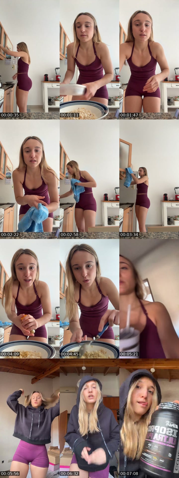 TikTok live: PRE GYM by @rubiaconmiopia