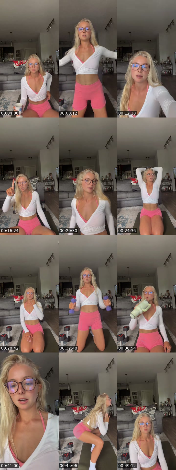 TikTok live: yoga🕊️ 🥂 by @kennedytaylorofficial