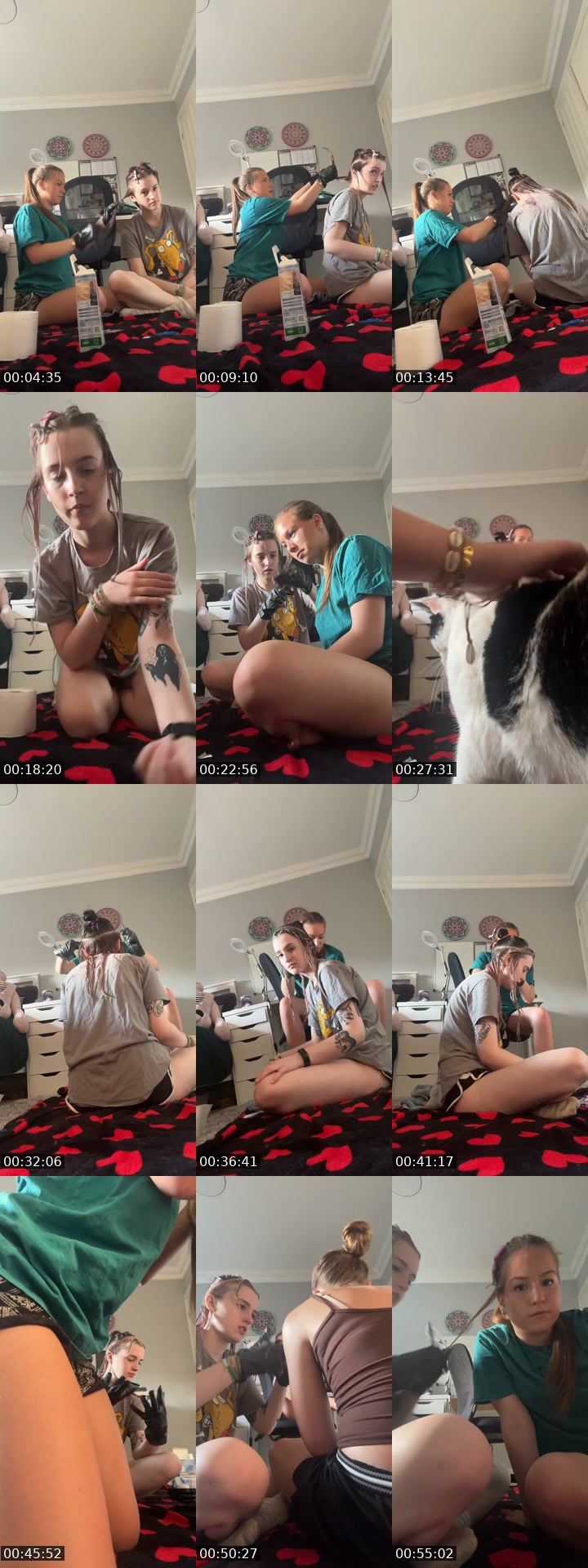 TikTok live: dying hair by @yvrebxcca444
