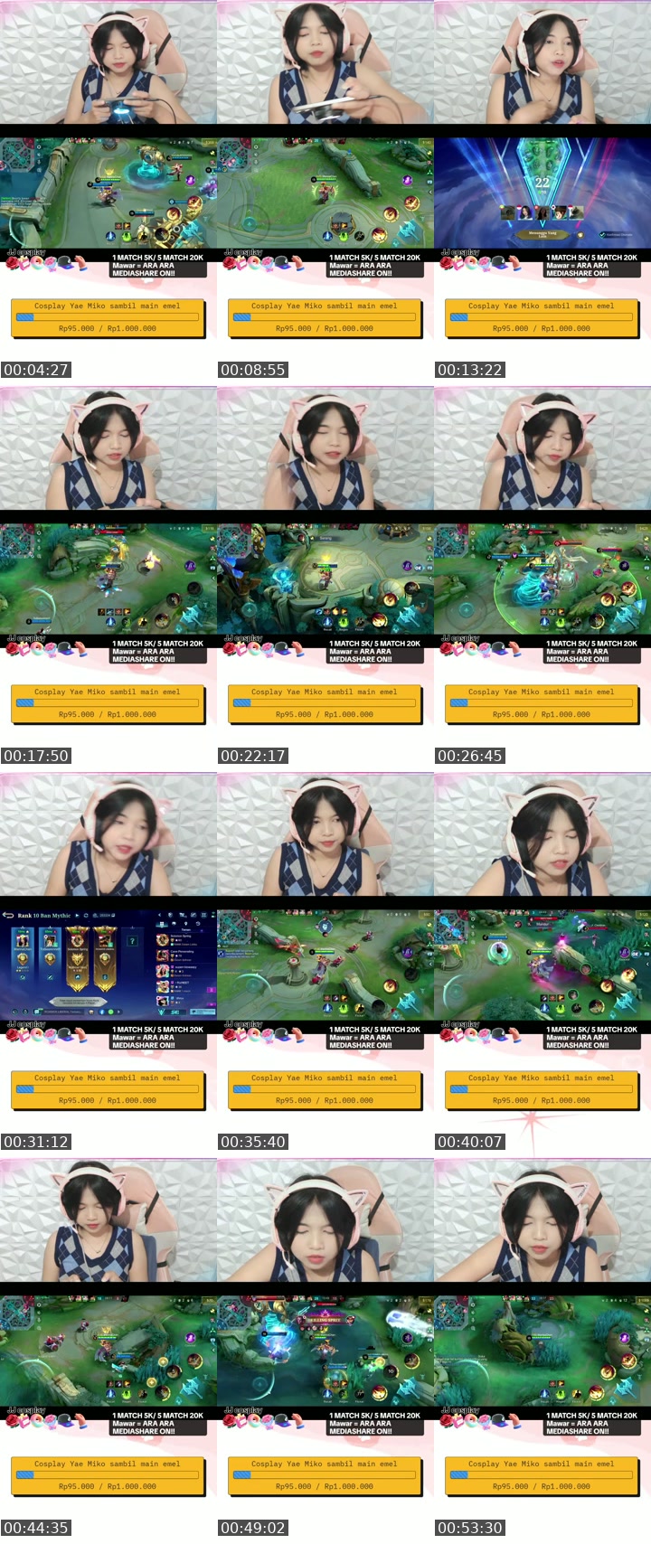TikTok live: MABAR MOLE AKU PAKE TANK SINI by @marinasi0