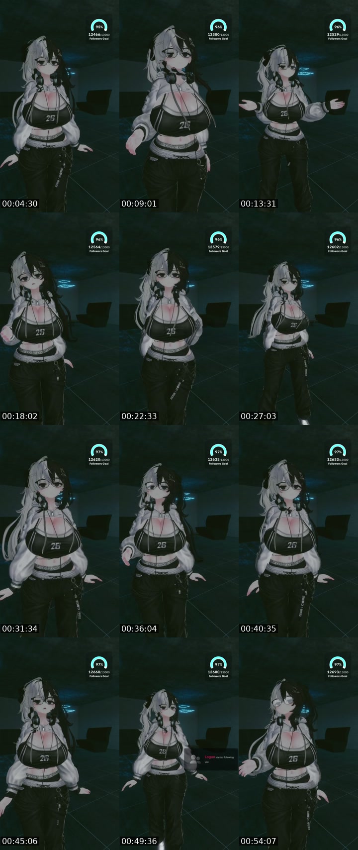 TikTok live: 18+ VR Chat Stream by @hannahislucid