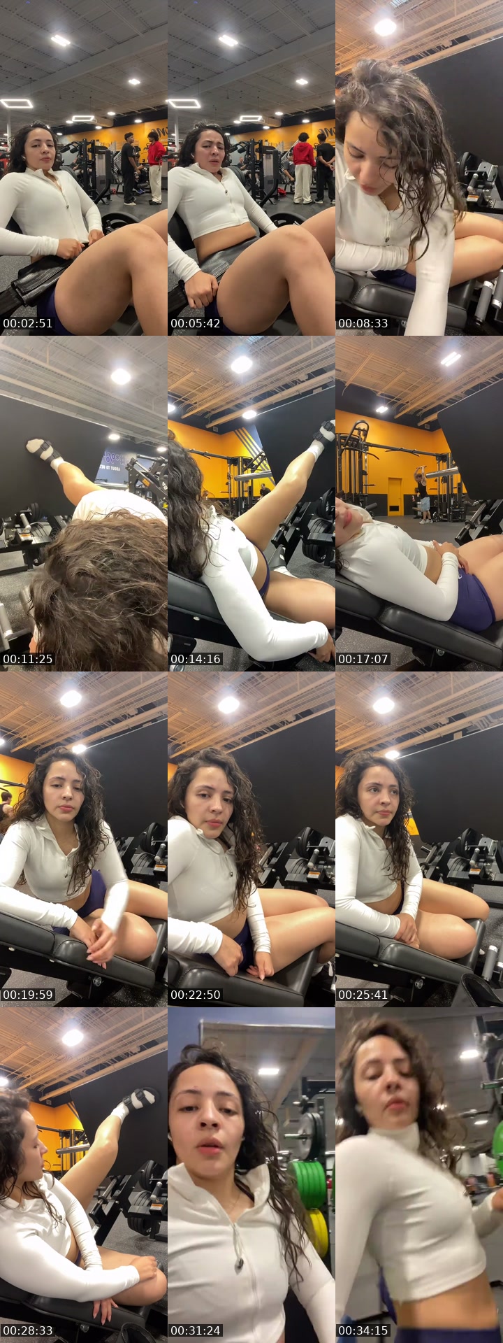 TikTok live: Gym w me ❤️ by @jaquislays