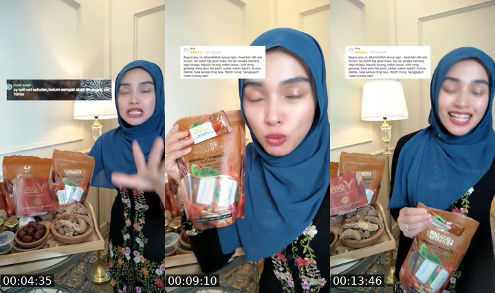 TikTok live: PAYDAY JAMU by @tyaarifinnw