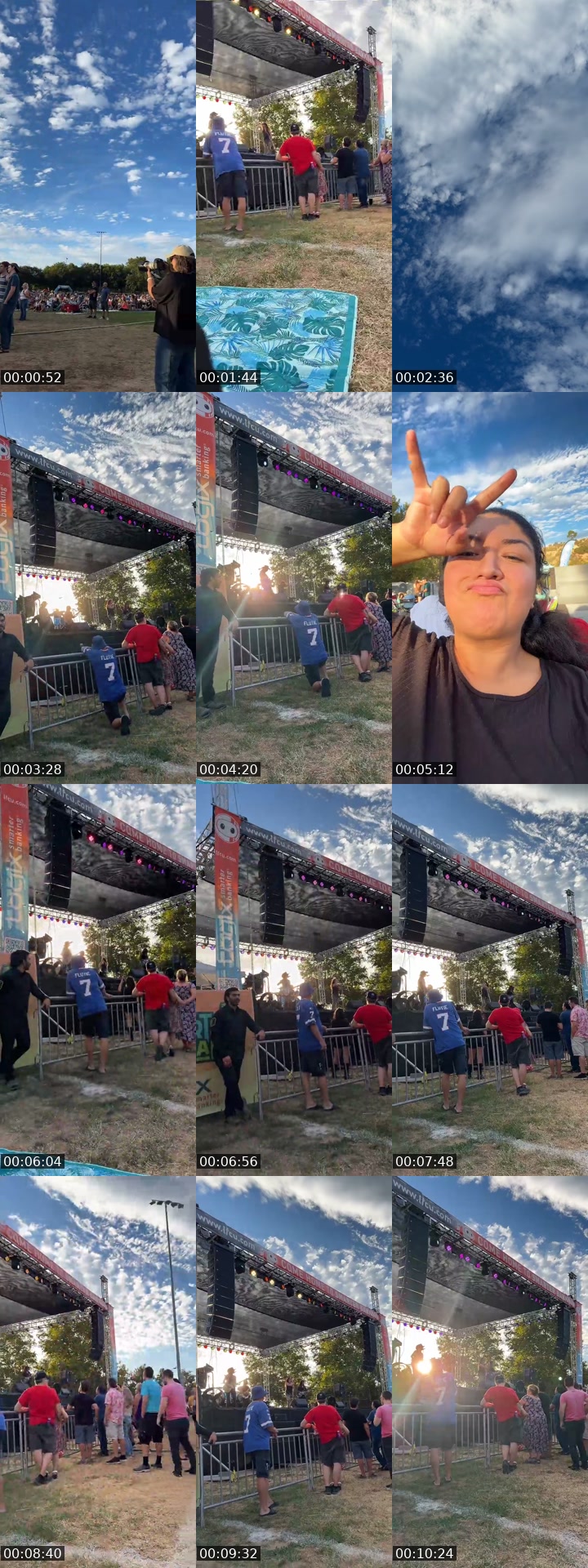 TikTok live: Concert at park by @gialover