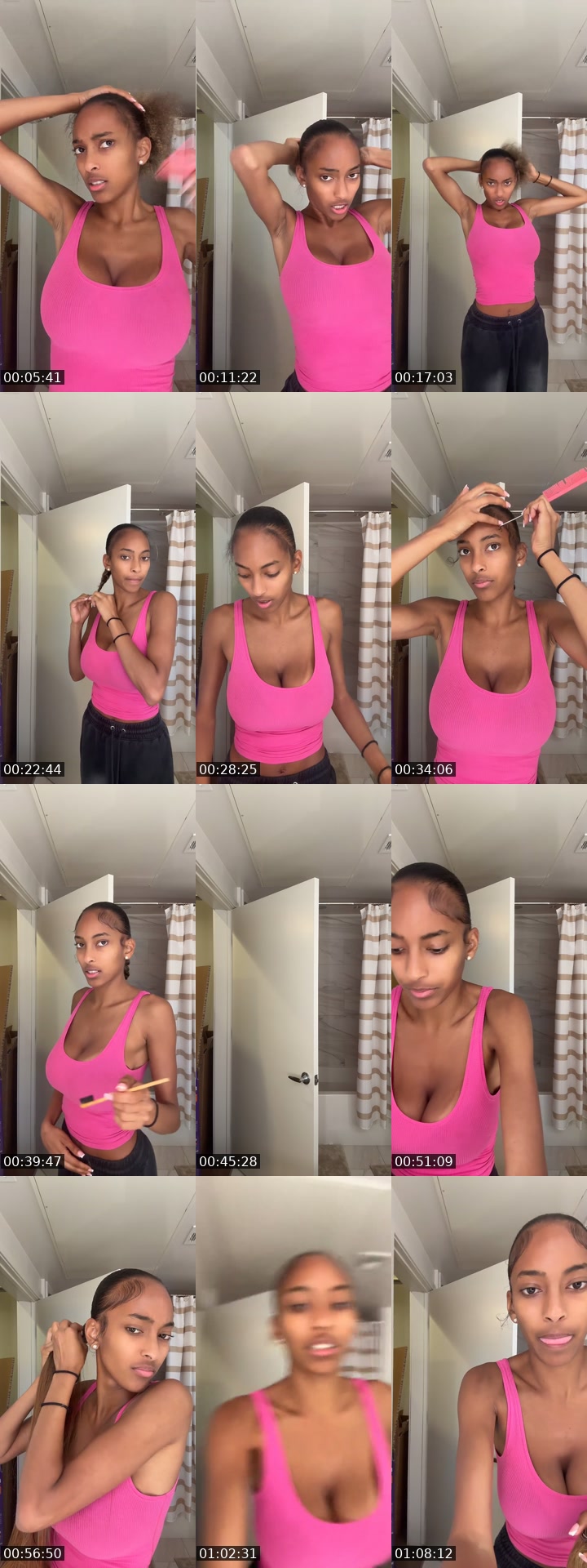 TikTok live: grwm by @dreamofnini