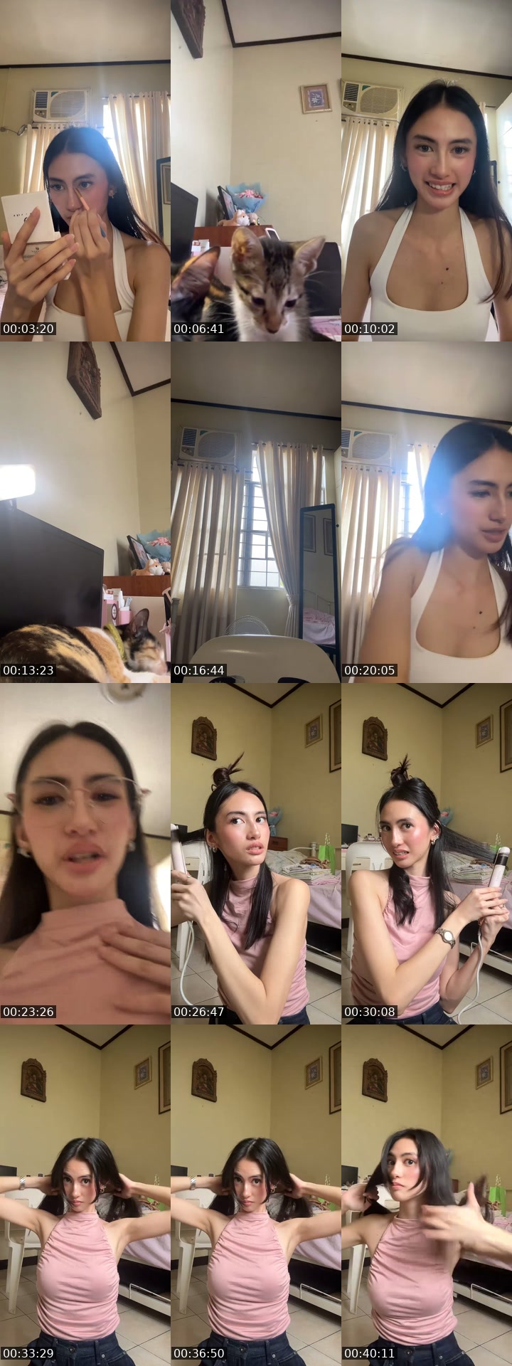 TikTok live: BIRTHDAAYYYY GRWM !!! by @hannahtrishav_